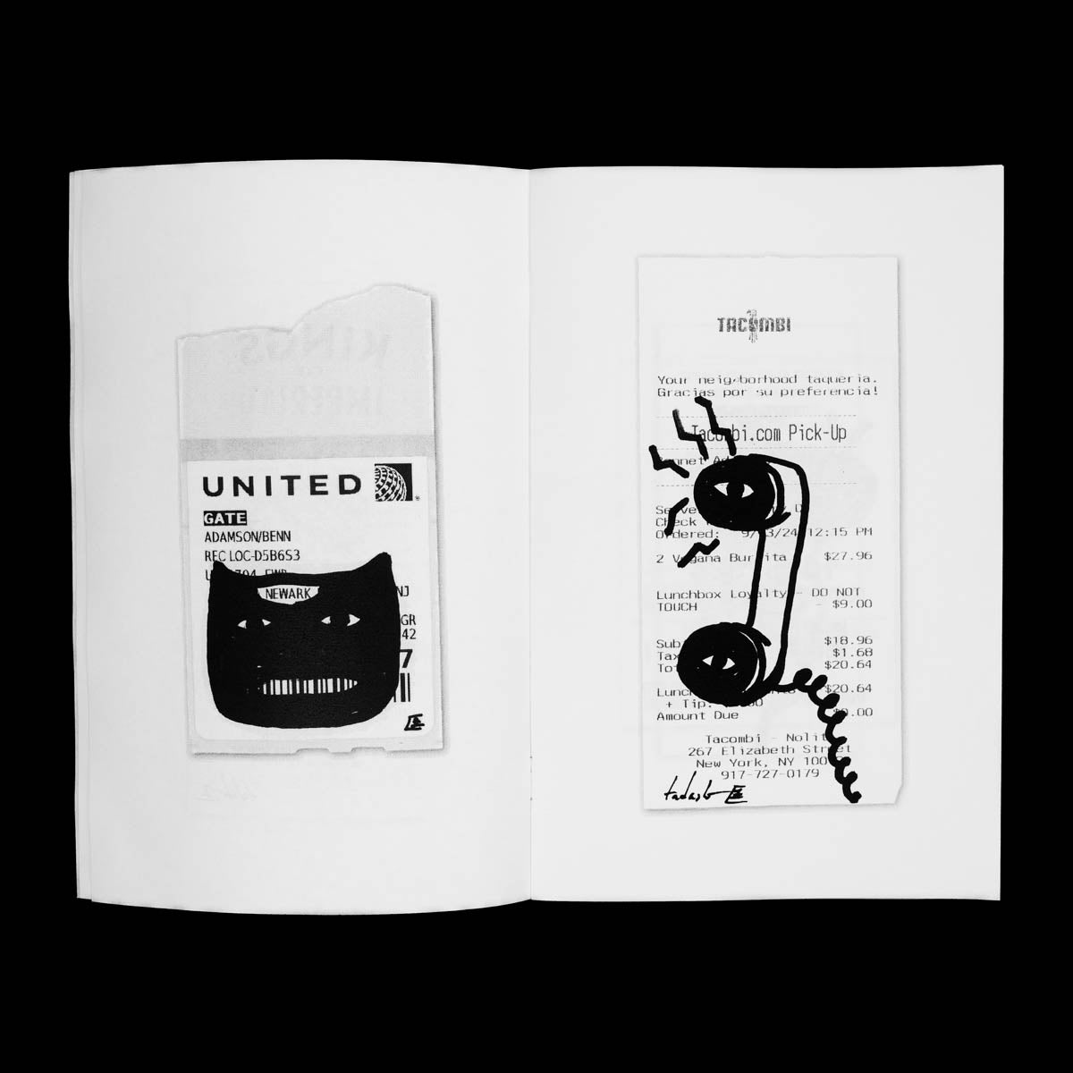 Receipt Zine