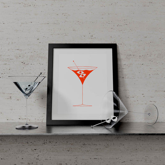Martini Print