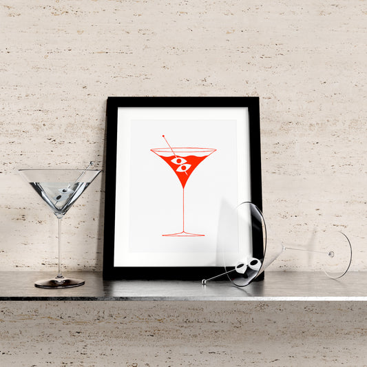 Martini Print